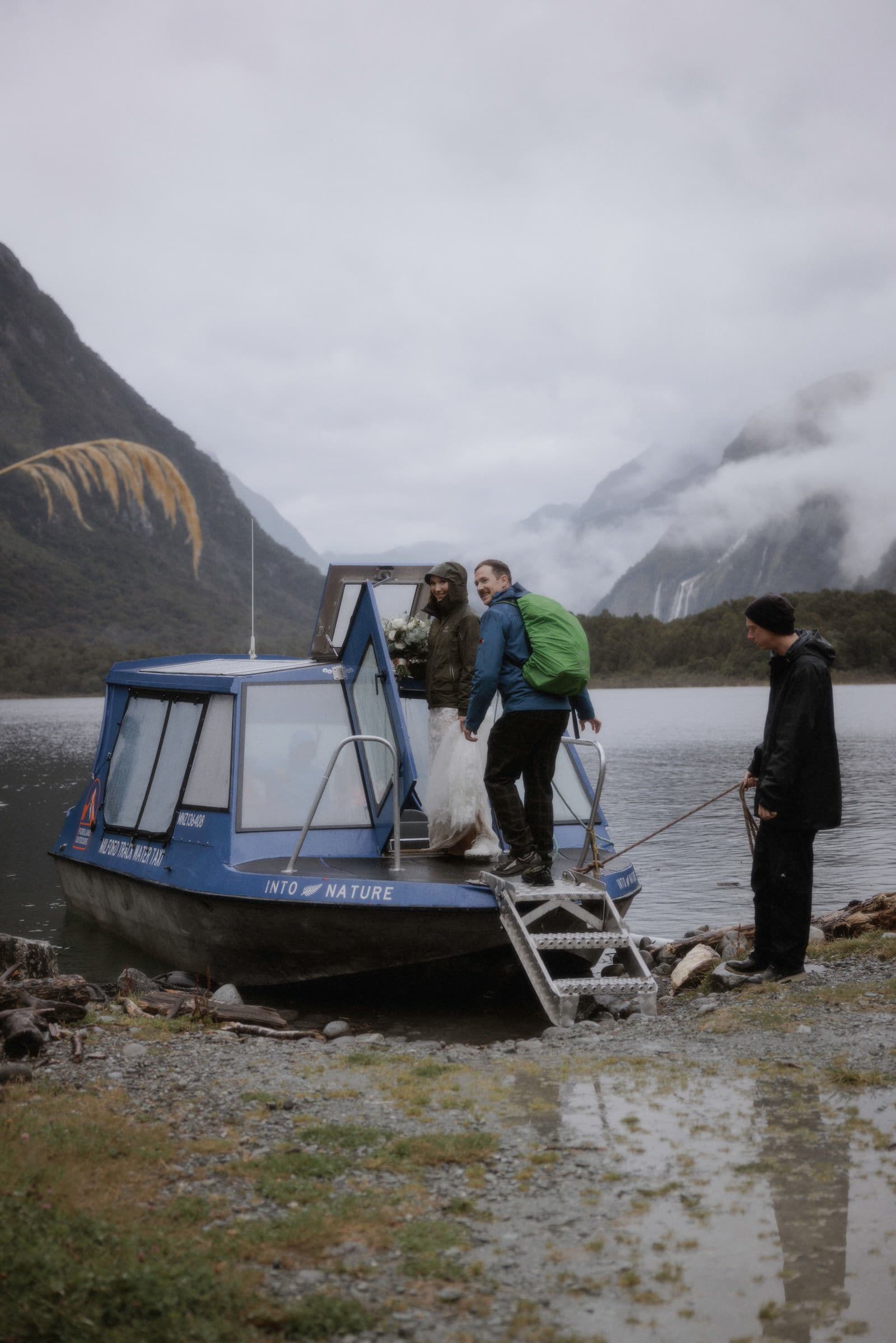 Milford Sound Elopement, Milford Sound Elopement &#8211; Katie and James