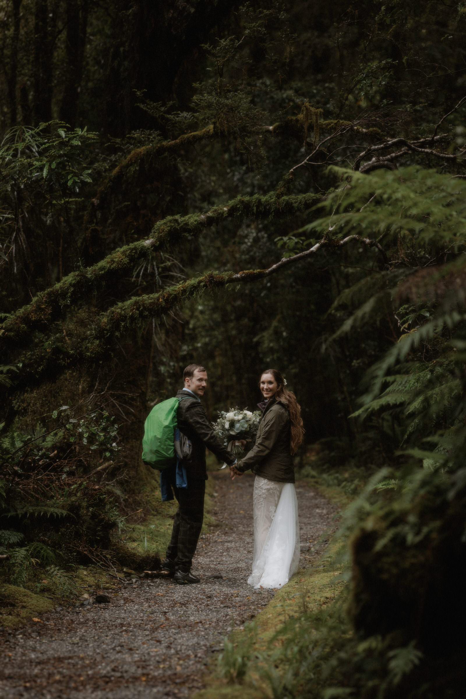 Milford Sound Elopement, Milford Sound Elopement &#8211; Katie and James