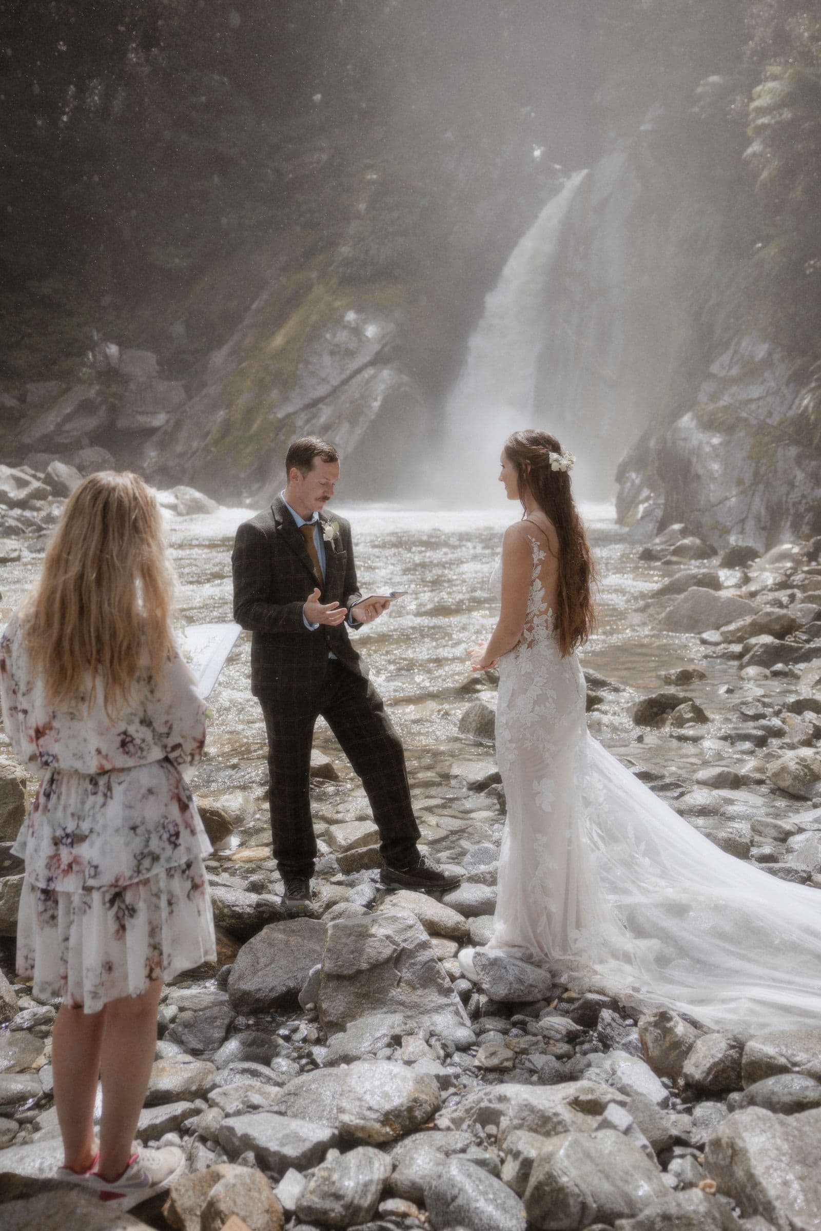 Milford Sound Elopement, Milford Sound Elopement &#8211; Katie and James