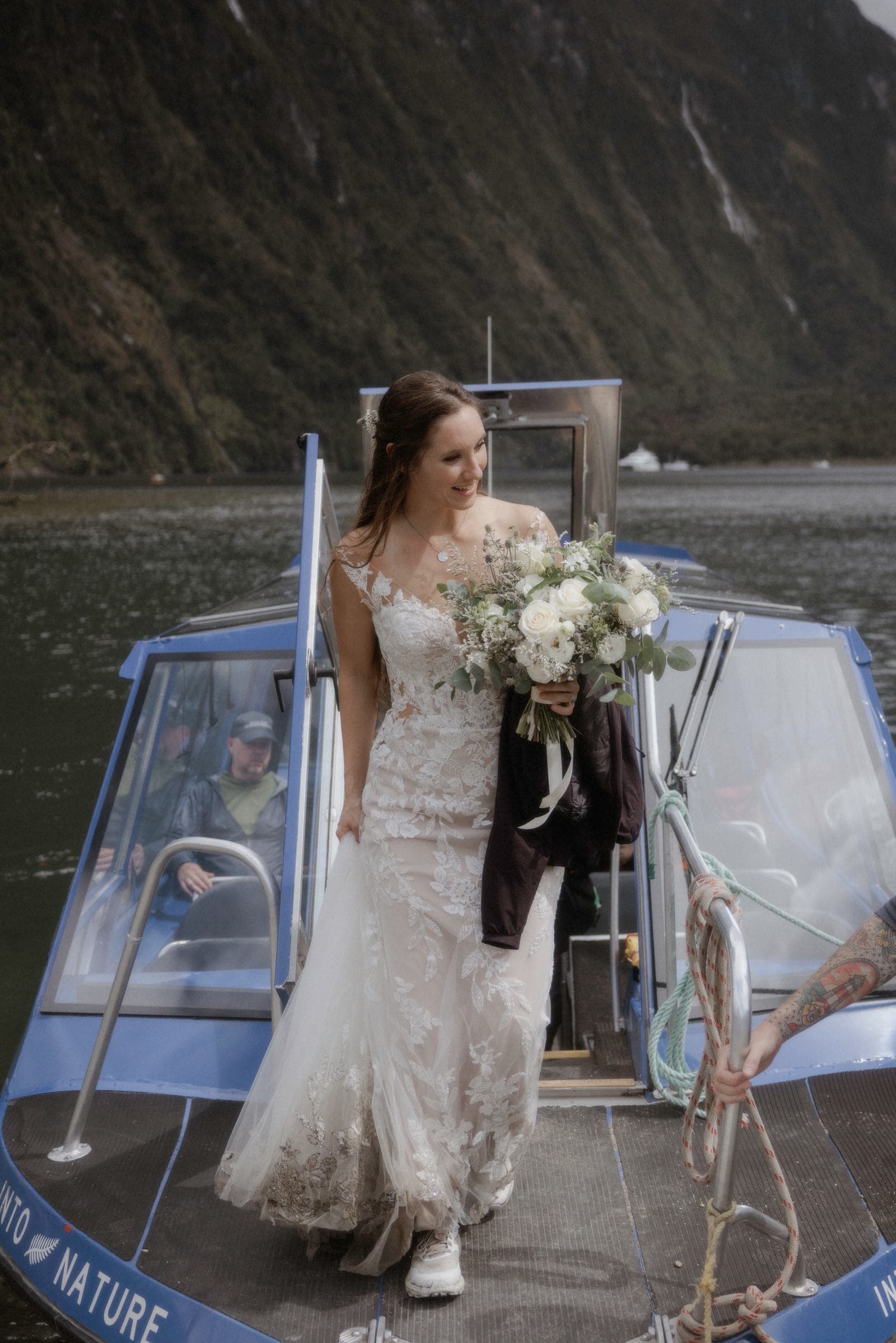 Milford Sound Elopement, Milford Sound Elopement &#8211; Katie and James