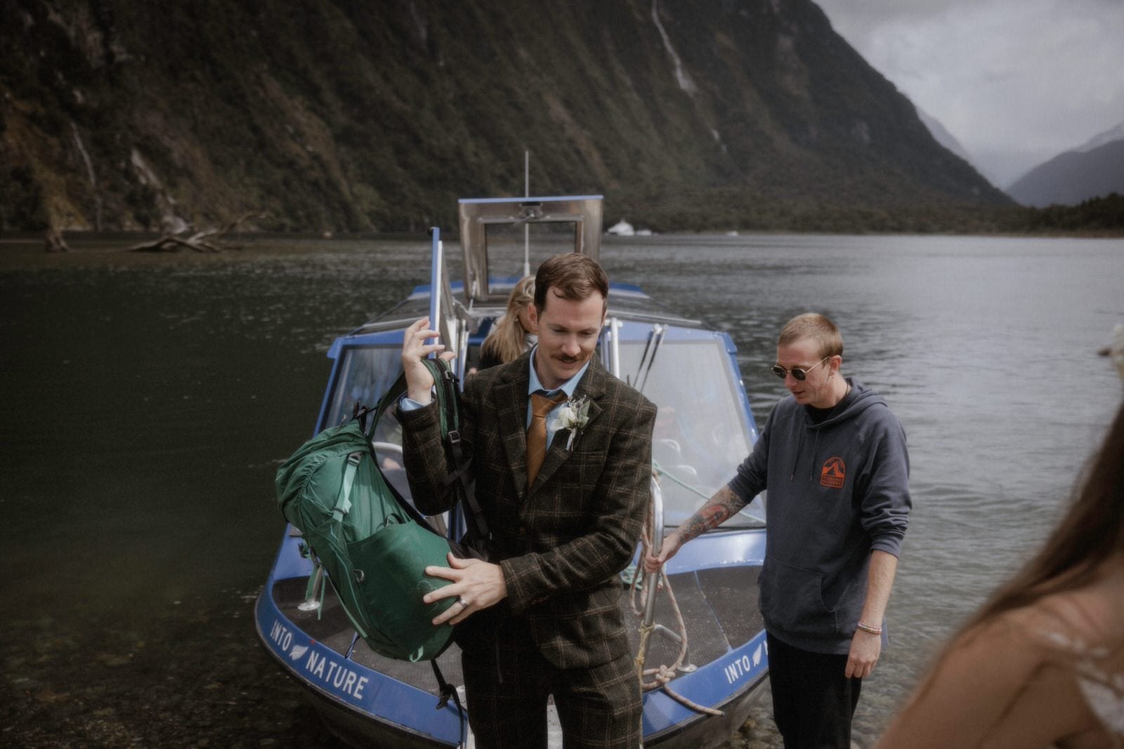 Milford Sound Elopement, Milford Sound Elopement &#8211; Katie and James