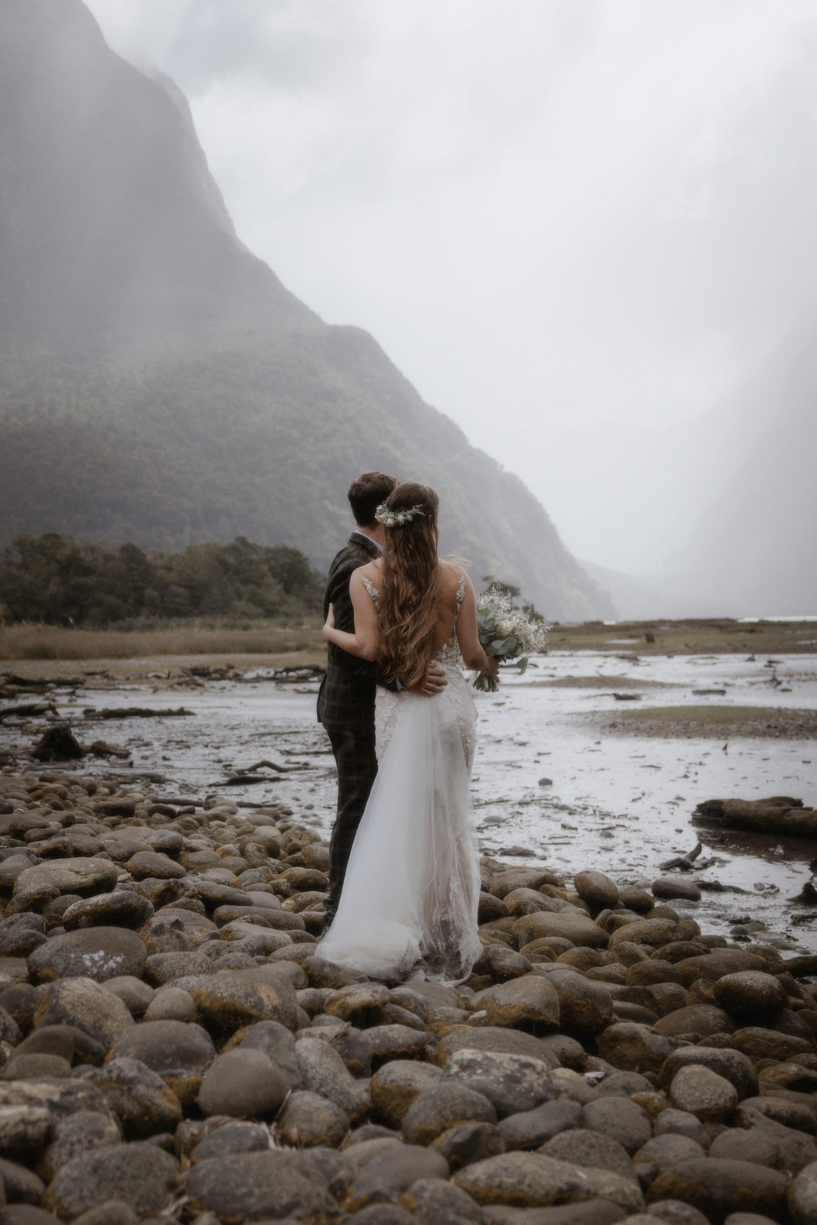 Milford Sound Elopement, Milford Sound Elopement &#8211; Katie and James