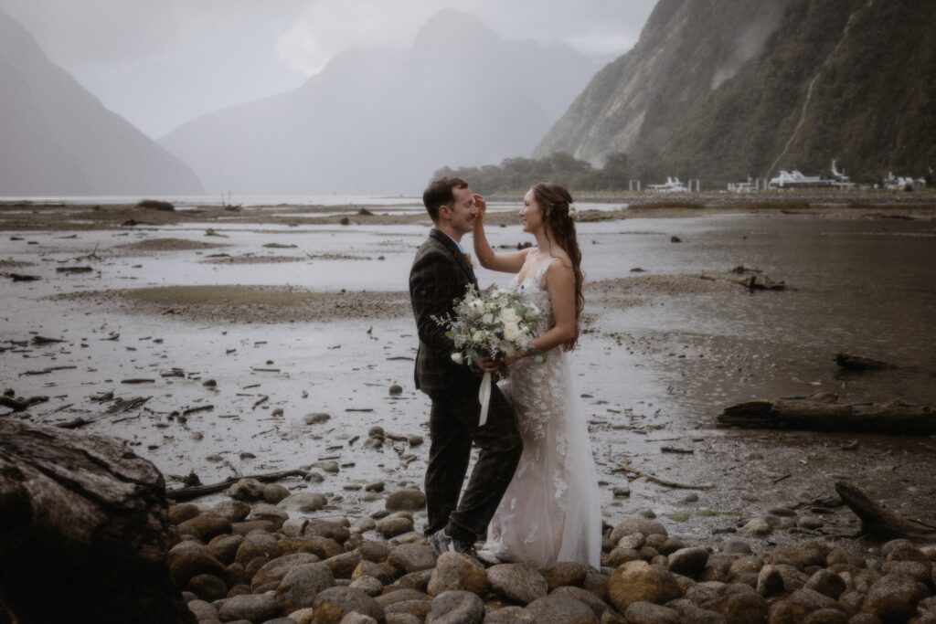 Milford Sound Elopement, Milford Sound Elopement &#8211; Katie and James