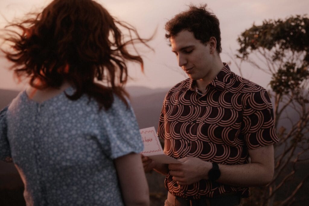 Namadgi National Park Engagement, Namadgi National Park Engagement &#8211; Ellie and Lachlan