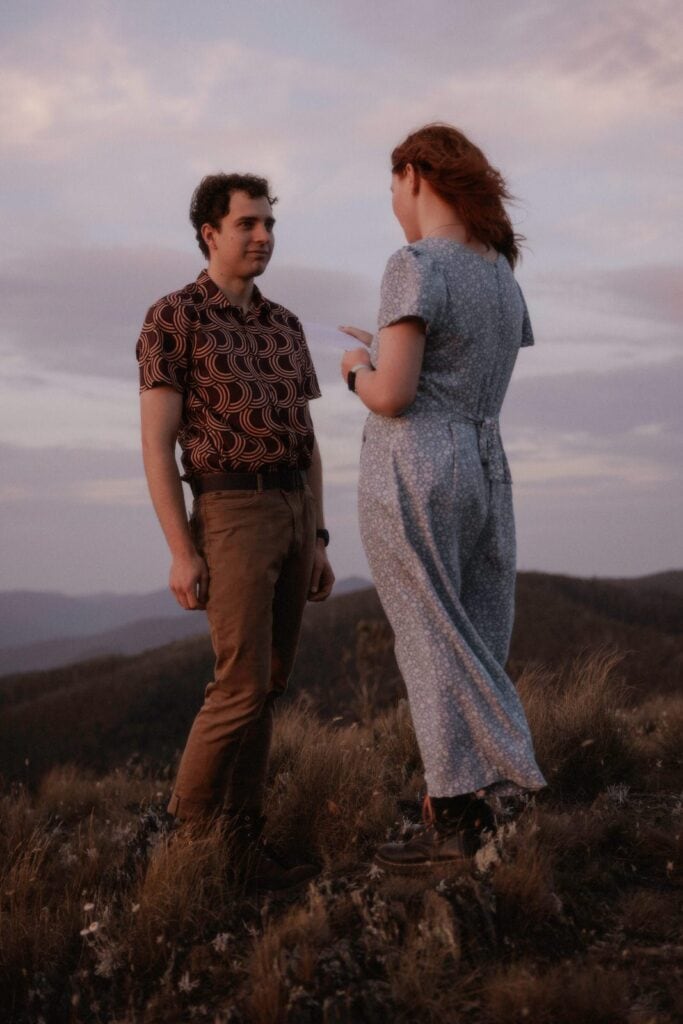 Namadgi National Park Engagement, Namadgi National Park Engagement &#8211; Ellie and Lachlan