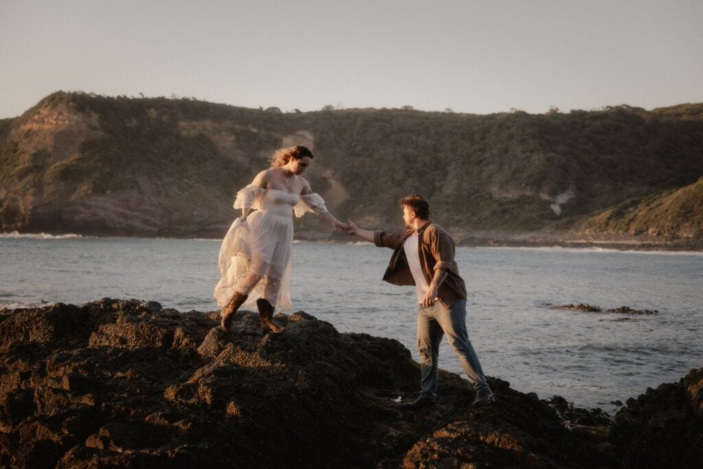 canberra engagement photographer, Engagement and Adventure Portraits