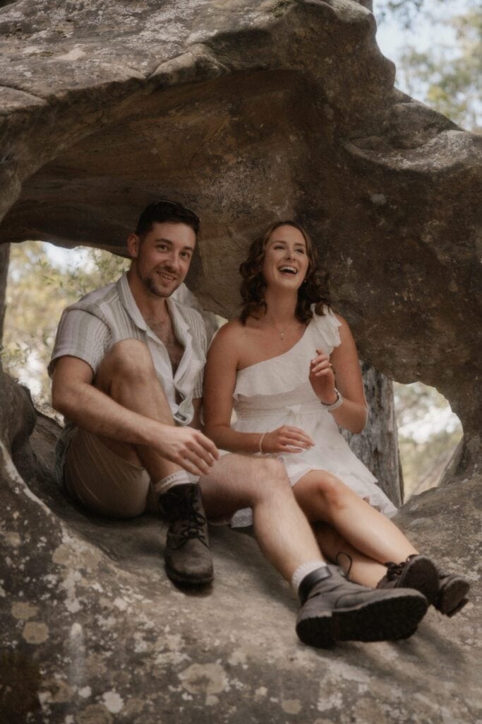 canberra engagement photographer, Engagement and Adventure Portraits